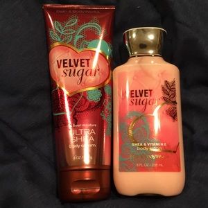 Bath and Body Works Velvet Sugar Body Cream/Lotion